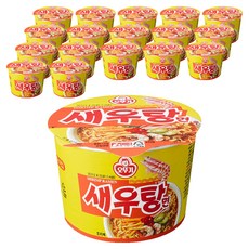 오뚜기 새우탕면 110g, 18개