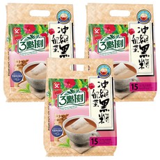 3點1刻 沖繩黑糖奶茶, 20g, 15包, 3袋