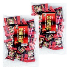 楢栩 黑糖話梅糖, 100g, 2袋