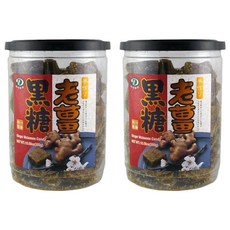 綠得製菓 老薑黑糖塊, 300g, 2罐, 1罐