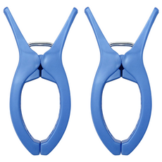 TOWA 東和產業 綿被夾 Set 雙彈簧設計 毛布/床單適用, 1組, 藍色