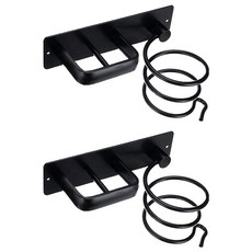 EVER HOUSE 適合家庭使用的簡單輕型烘乾機支架, 黑色, 2個