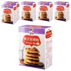 SIGNWIN 三得冠 美式煎餅粉，口感蓬鬆柔軟，甜鹹搭配皆宜, 600g, 6盒