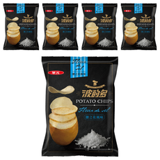 華元 波的多洋芋片 鹽之花風味, 17g, 5包