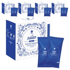 살래오 건조기 드라이시트 섬유유연제 플로럴머스크 본품, 5개, 40개입