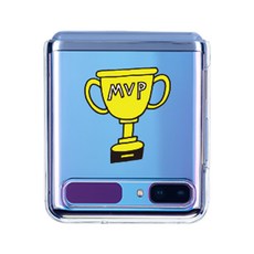 구스페리 그래픽디자인 클리어 하드 휴대폰 케이스