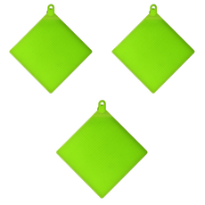 이지앤홈 ECO 멀티맷 수세미 그린, 1개, 3개