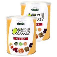 統一生機 果然優 綜合堅果, 360g, 2罐