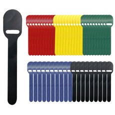 DADA Velcro 電纜紮帶落式 12 x 150 毫米, 隨機發貨, 50個