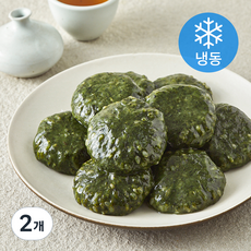 떡미당 제로당 현미 쑥 인절미 (냉동), 60g, 2개, 10개입