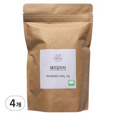 고이담아 유기농 돼지감자차, 70g, 4개