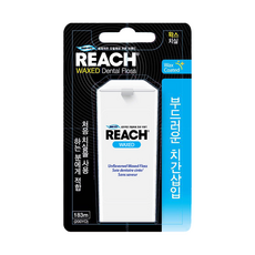 REACH 麗奇 潔牙線 含蠟無味, 183m, 1個, 1盒