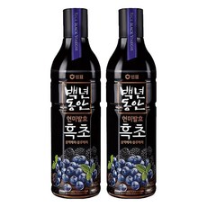 Sempio 膳府 玄米黑醋 藍莓+黑莓口味, 900ml, 2瓶