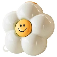 珍威 實用藥盒收納盒 白色 90 x 90 x 41 mm, 1個