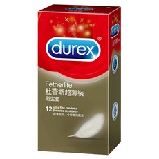 durex 杜蕾斯 超薄裝衛生套, 12個, 1盒