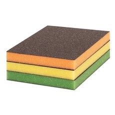 BOSCH 博世 台灣公司貨 超耐久扁型砂紙3件組 S473-2608901176, 98 x 120 x 13mm, 1組