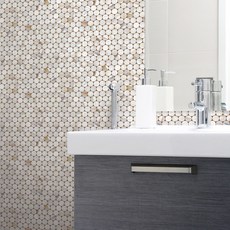 DECOMI 磚紋壁貼 HWP-21636, 混色, 100 x 250 cm