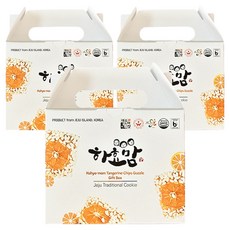 하효맘 감귤칩과즐 미니선물세트, 120g, 3개