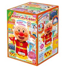 BANDAI ANPANMAN 麵包超人 一起當巨星 居家卡拉OK, 豐富聲光效果卡拉OK家家酒系列, 1組, 約寬26 X 高37 X 深23cm