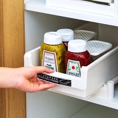 플라팜 싱크인 선반 1단, 아이보리, 1개