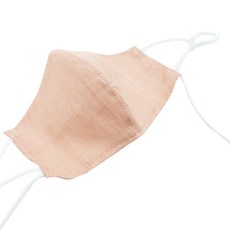 필터교체형 린넨 무지 막아주마 마스크 인디핑크 유아용 M, 1개입, 1개