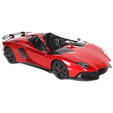 1:12 람보르기니 아벤타도르 제이 RC카, 레드, 1개