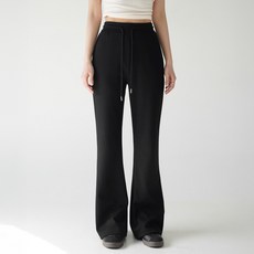 Cotton Closet 女款半靴型剪裁運動鬆緊長褲