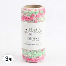 brandyarn 針織毛線, 3個, 100朵花