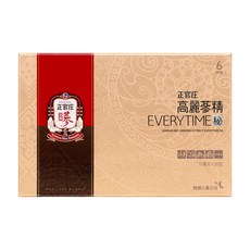 正官庄 Everytime 高麗蔘精 Everytime秘 20包, 200ml, 1盒