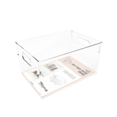 Kind Salim 多用途透明 ORT 收納盒超大號, 1個