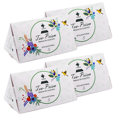 DARAN Tea Prism精選茶包 10包入, TG美體花草茶, 4組
