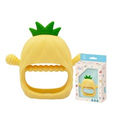 Baby Garden 派對動物固齒器, 單品, 金鑽鳳梨, 1個