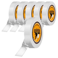 글루몬 자국없는 초강력 실리콘 클리어겔 나노 양면 테이프 10mm x 2m, 6개