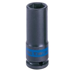 KING TONY 金統立 1/2"DR. 38MM 公制六角氣動長套筒, 1個