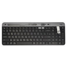 logitech 羅技 超薄跨平台藍牙鍵盤 原廠保固, K580, 石墨灰