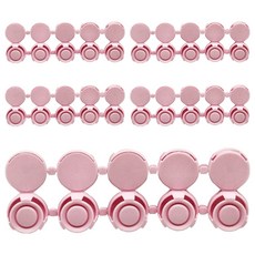 蟑螂藥專用安全餌劑盒 10入裝 (蜜桃粉), 高級環保回收材質PP製成，安全無憂, 5組