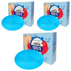 라벨영 쇼킹소금바 비누, 90g, 3개
