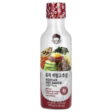 AJUMMA REPUBLIC 阿珠嬤 韓式柚子辣椒醬, 335g, 1罐