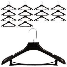 樹形塑料西裝衣架, 單色, 15入