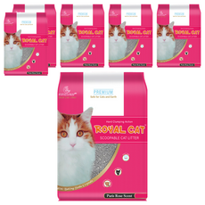 royal cat 皇家貓砂, 10L, 玫瑰香, 6包