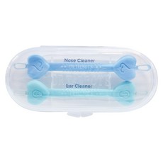 Nuby Dr Talbot's 耳鼻清潔棒 附收納盒, 2支, 1組