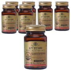 솔가 엽산 400, 100정, 7개