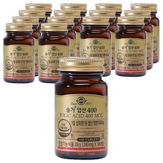솔가 엽산 400, 100정, 15개