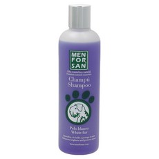 MEN FOR SAN 犬用白毛洗毛精, 300ml, 1瓶