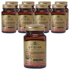 솔가 엽산 400, 100정, 9개