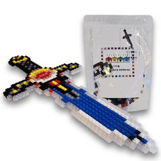 積木世界 彩色積木 夜光劍 造型積木, 混合顏色, 1個