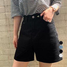 OKI JEAN 女款4分牛仔短褲