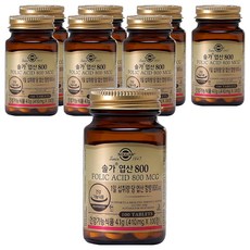 솔가 엽산 800, 100정, 8개