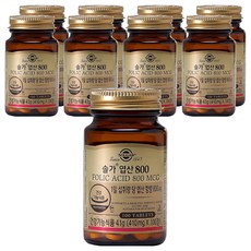 솔가 엽산 800, 100정, 9개