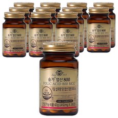 솔가 엽산 800, 100정, 12개